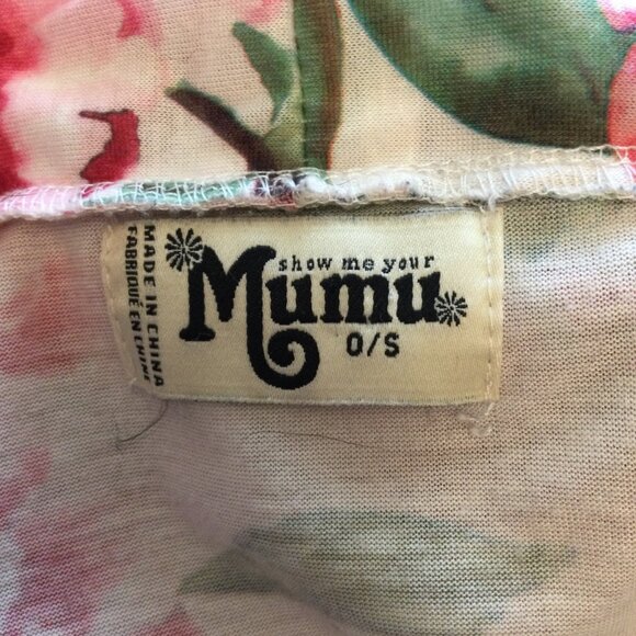 Show Me Your Mumu Women's Robe with sash tie Size S Floral print - Picture 6 of 6